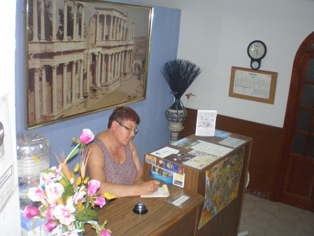Hostal Salud Mérida Buitenkant foto